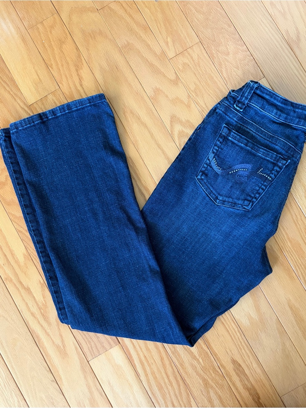 Lee Slender Secret Jeans Women’s 10M Bootcut Dark Wash Lower Waist